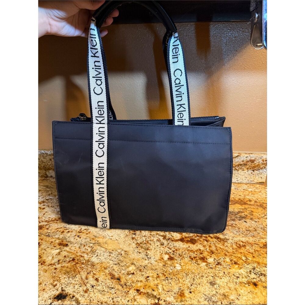 Calvin Klein nylon tote bag